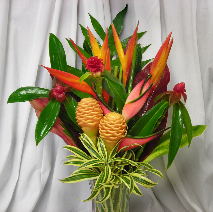 Simple-Tropical-Floral-Arrangements